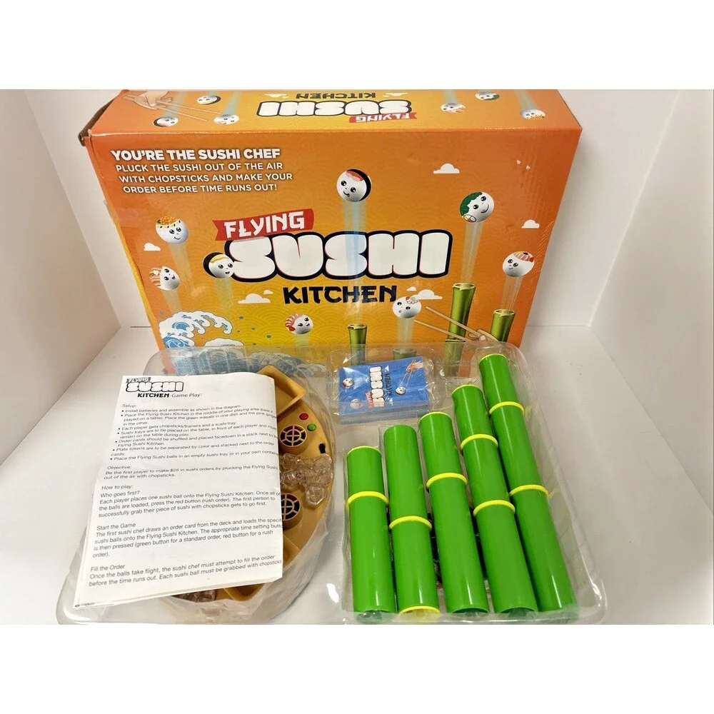 Flying Sushi Kitchen Game - 99% Complete See Desc. Fast Shipping Tested!